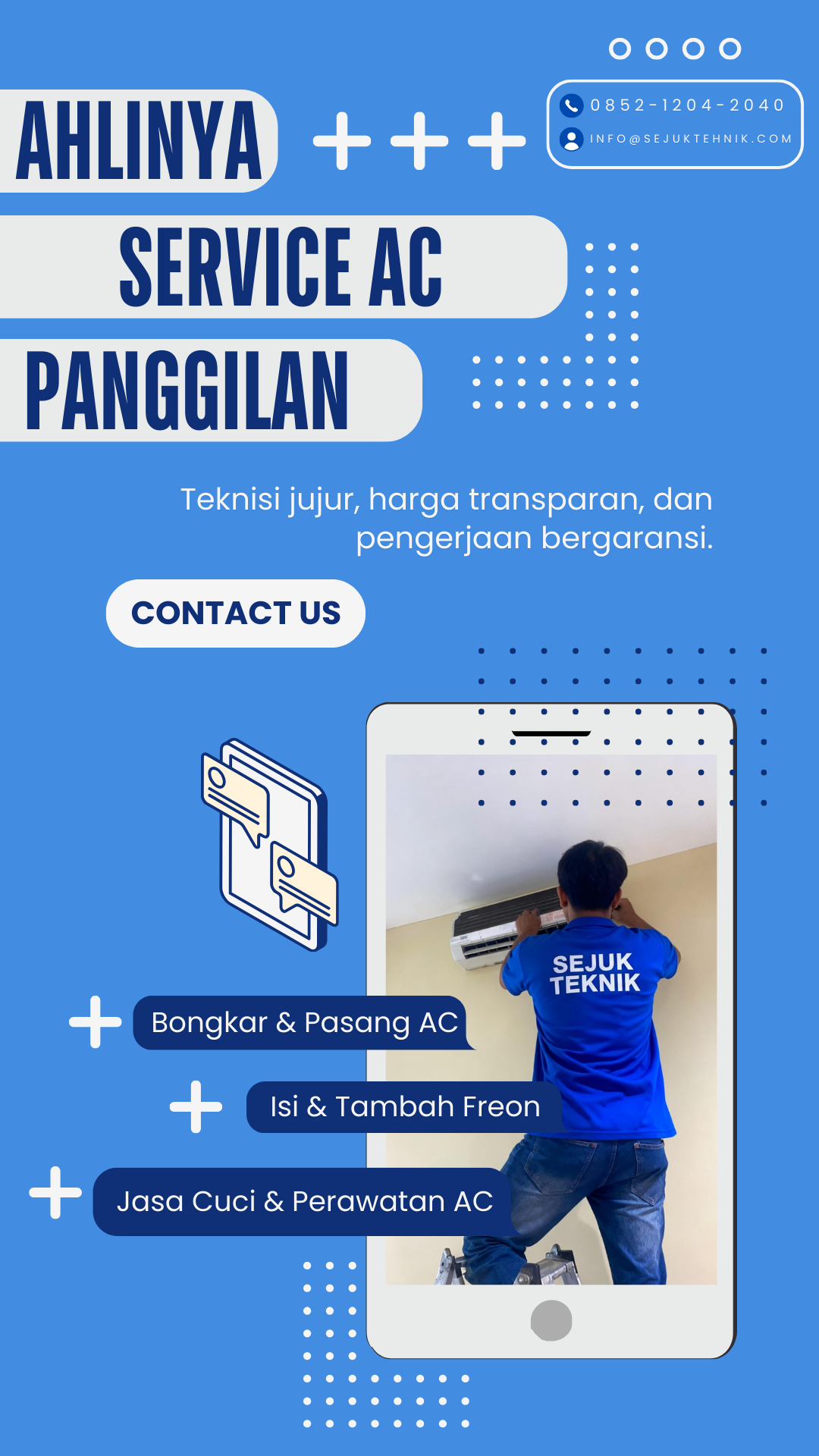 Teknisi AC Profesional